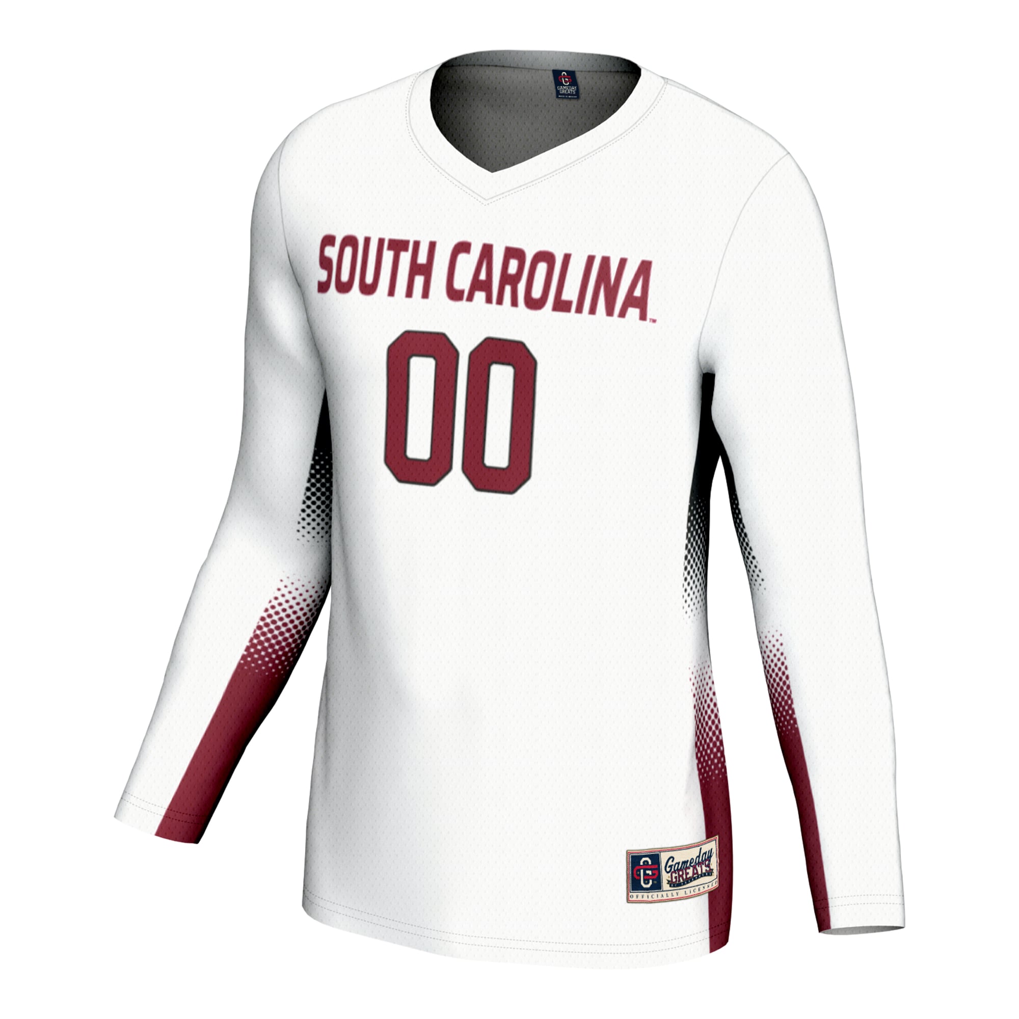 South Carolina Gamecocks GameDay Greats Unisex NIL Lightweight Volleyball Jersey - White
