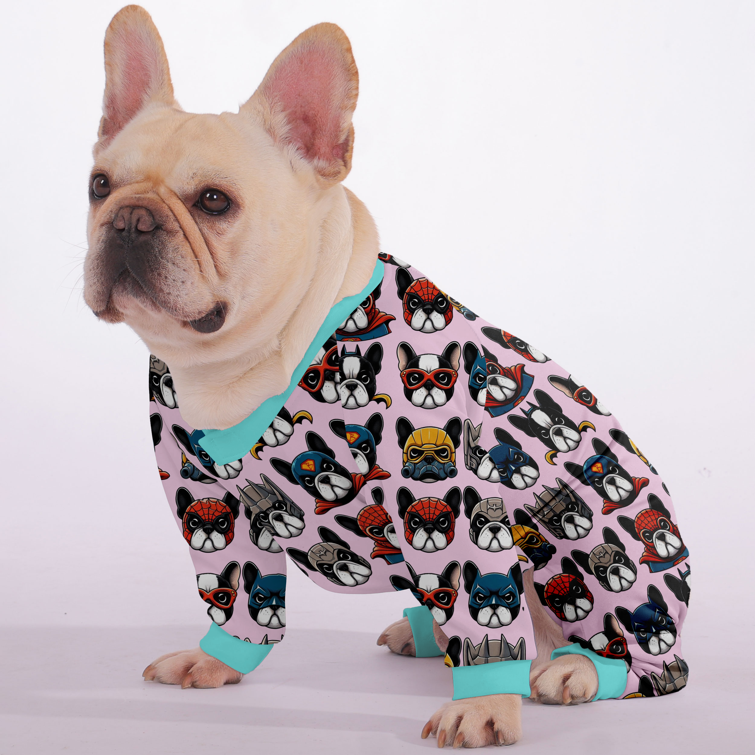 Trendy Winston - Frenchie Pajamas – Ultra-soft, Cozy, & Adorably Styl...