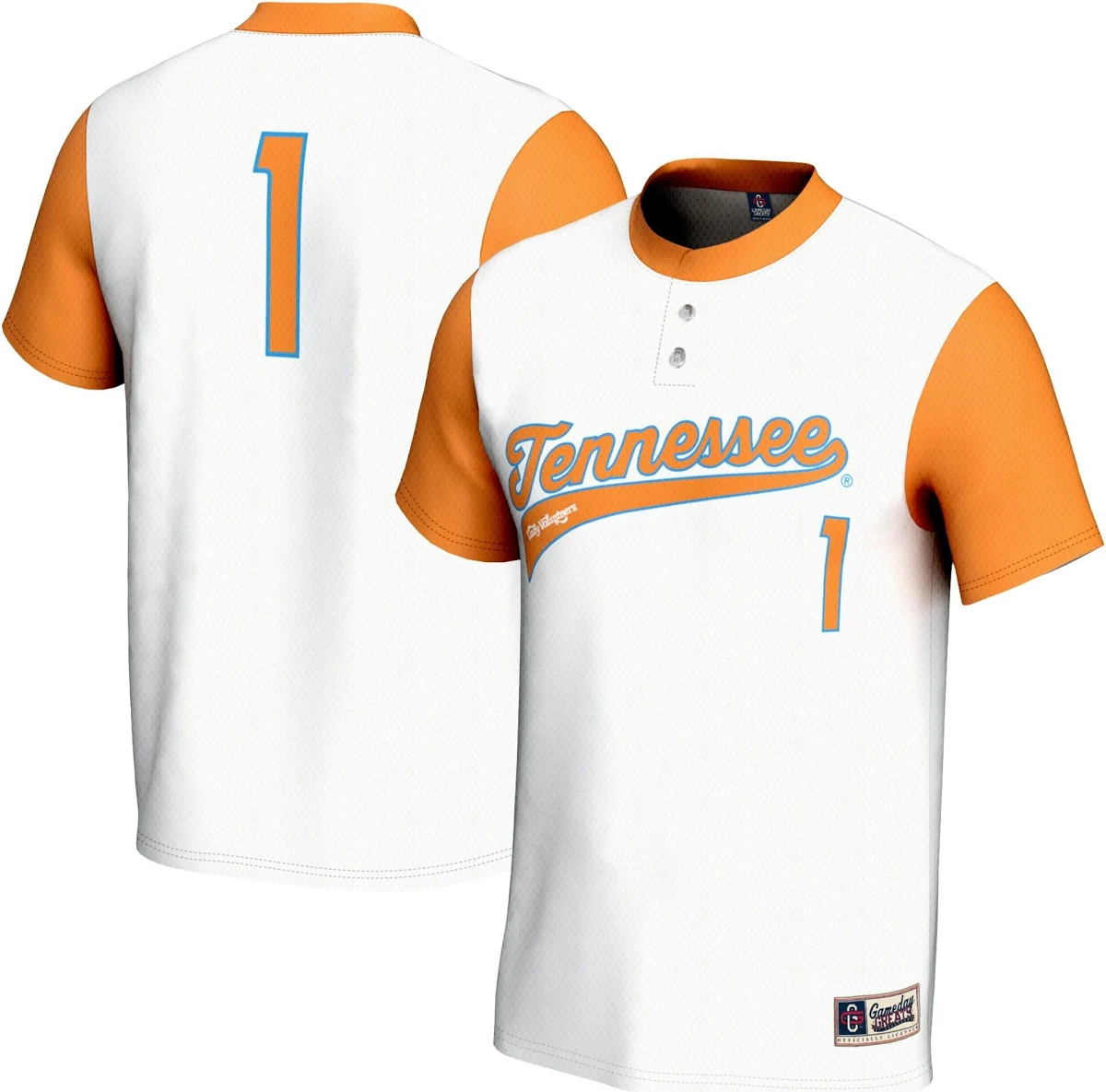 [NJP] Tennessee Volunteers GameDay Greats Youth Softball Fashion Jersey - White