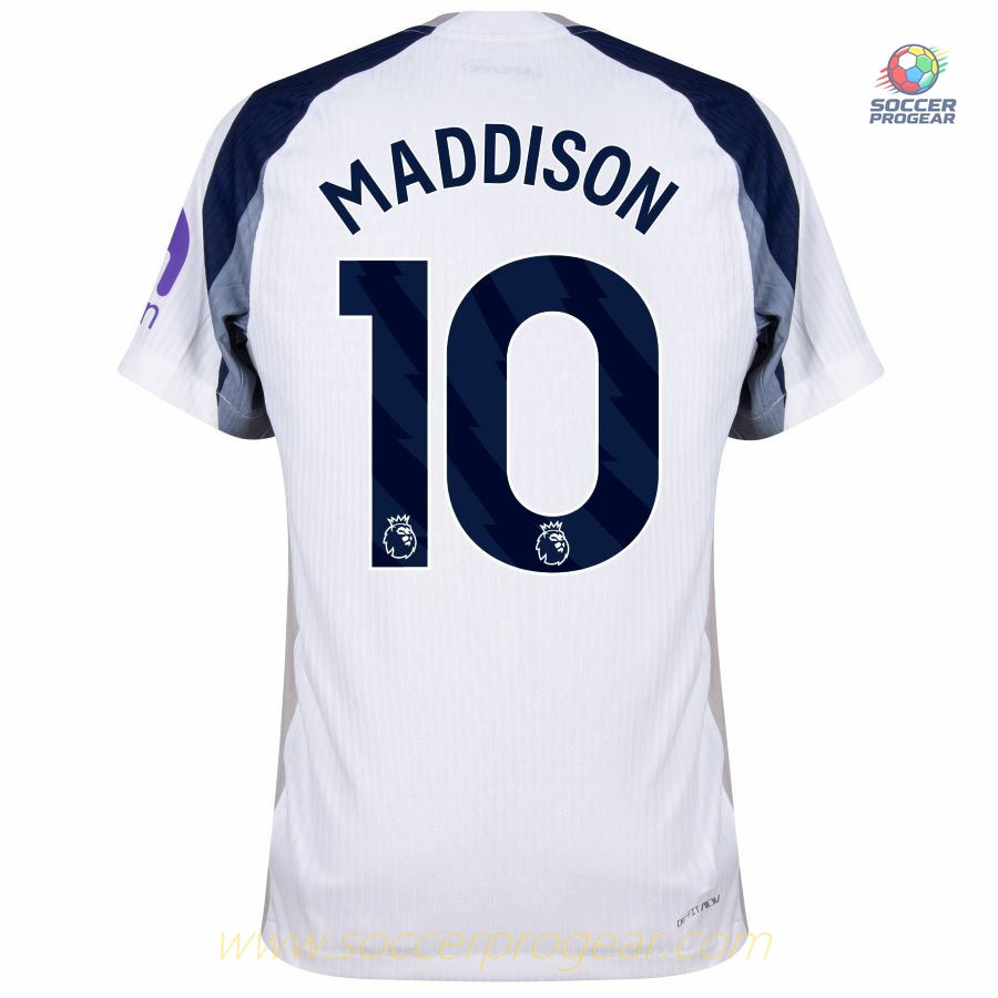 Tottenham Home Shirt 2025-2026 Season Maddison