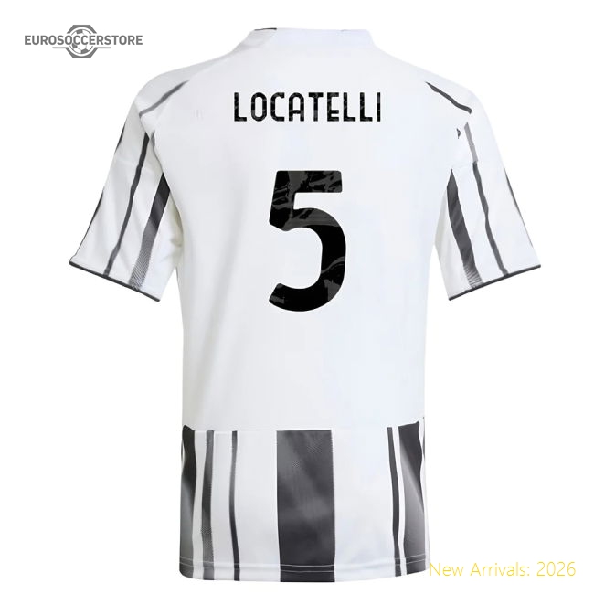 2025-2026 Juventus Home Shirt (Kids) (Locatelli 5)
