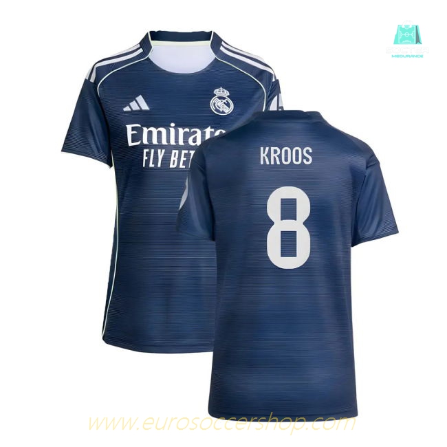 2025-2026 Real Madrid Authentic Away Shirt (Womens) (Kroos 8)