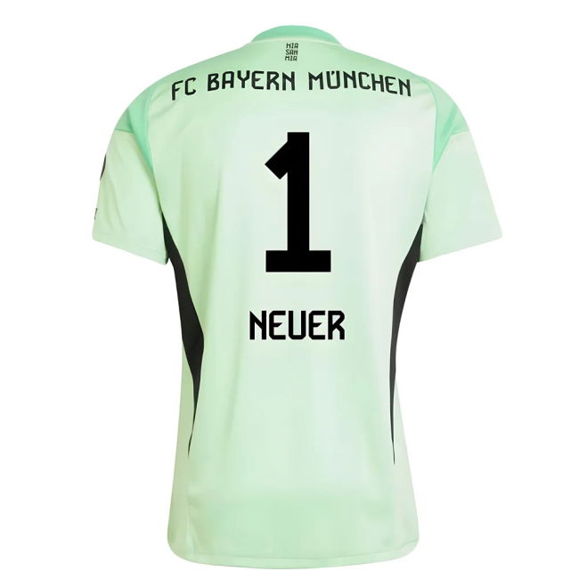 Home Shirt for Bayern Munich Goalkeeper 2025-2026 (Adult
