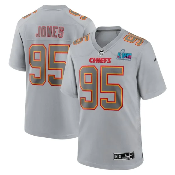 Premium KC Chiefs Game Jersey - Gray | NFL Fan Apparel | NFL Football