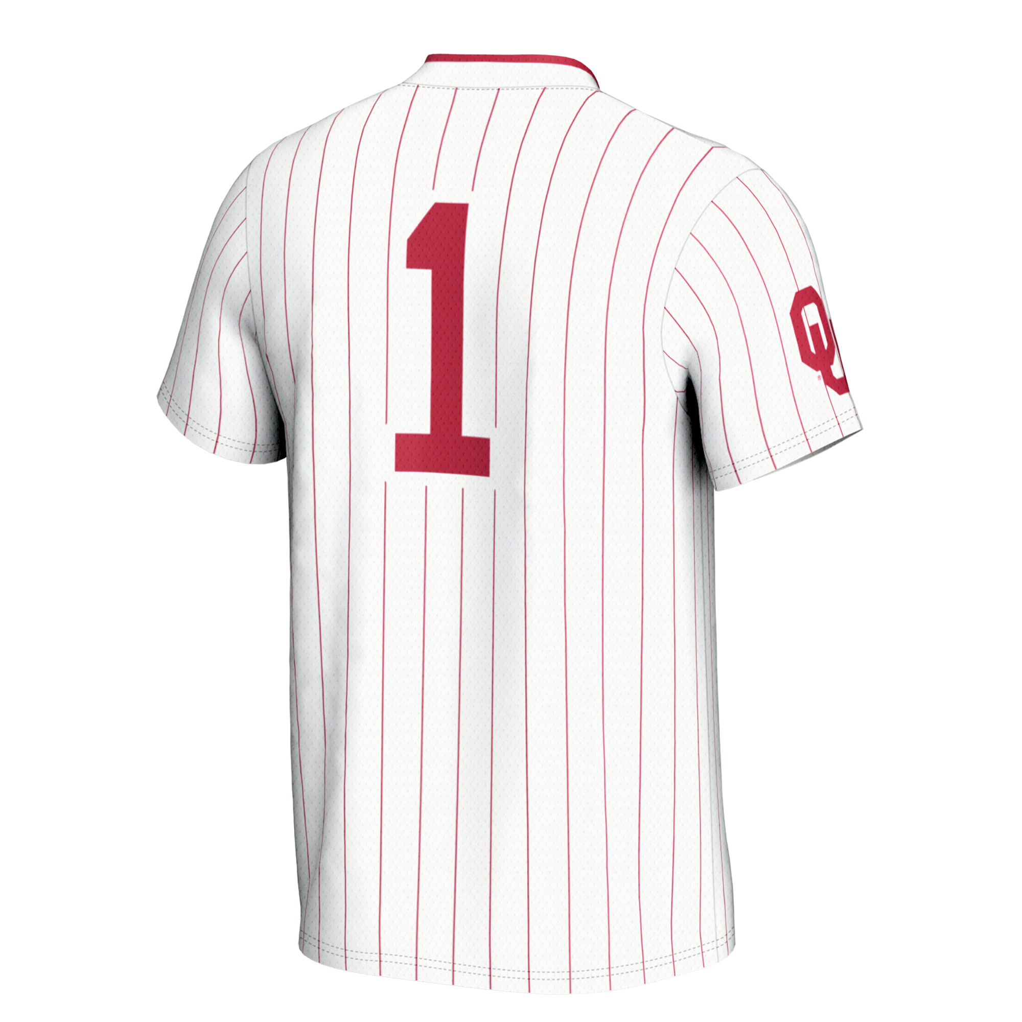 [NJP] Oklahoma Sooners GameDay Greats Unisex Lightweight Softball Jersey - White