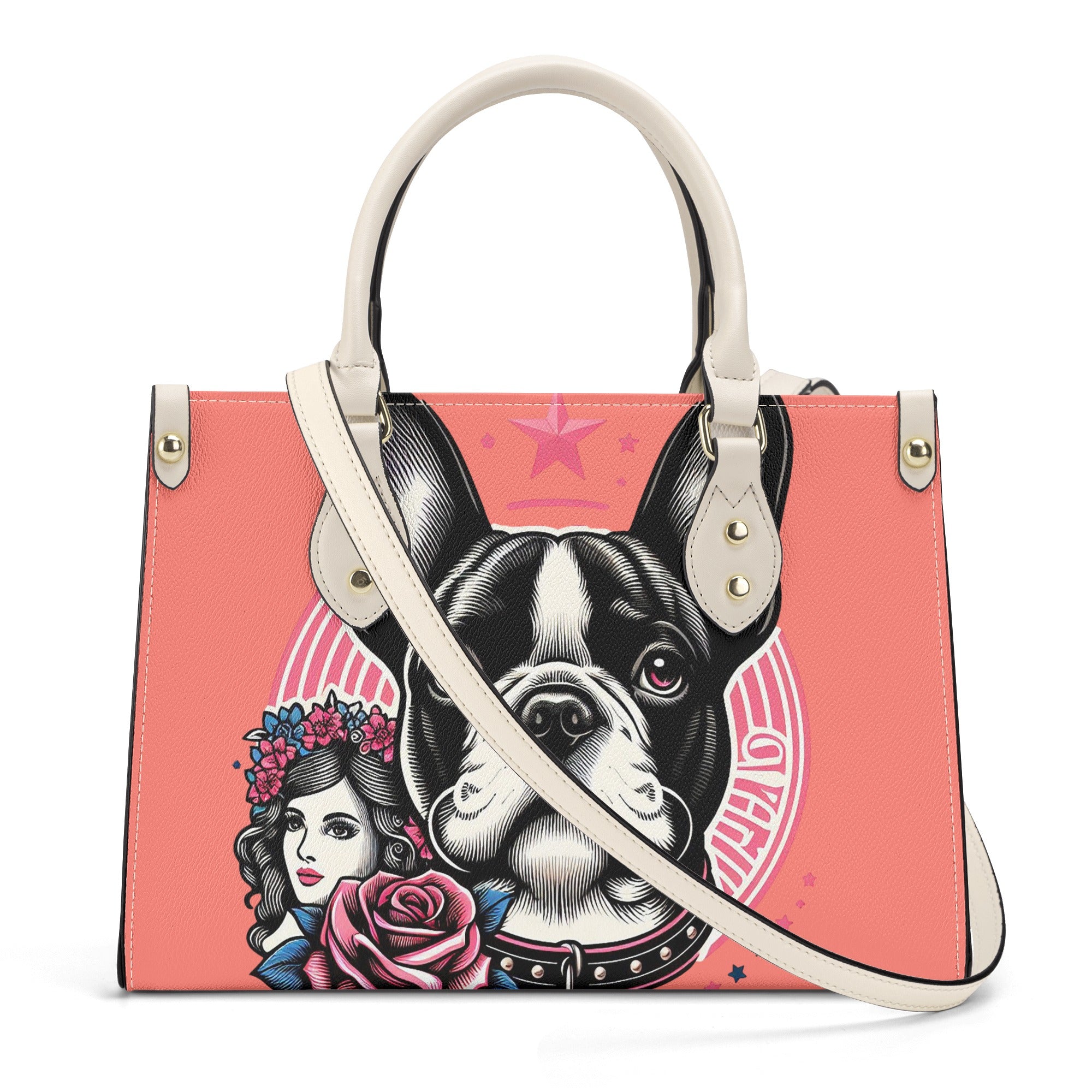 French Bulldog Lover Lily Luxury Women Handbag Frenchie Fan Item
