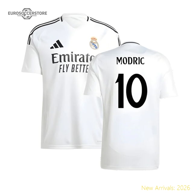 Excellent 2024-2025 Real Madrid First Jersey (modric 10)