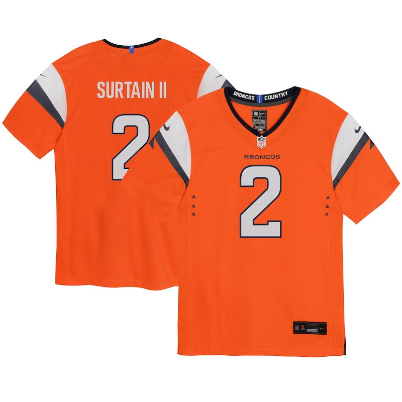 None Patrick Surtain II DEN Broncos Premium Fan Apparel for NFL Fans