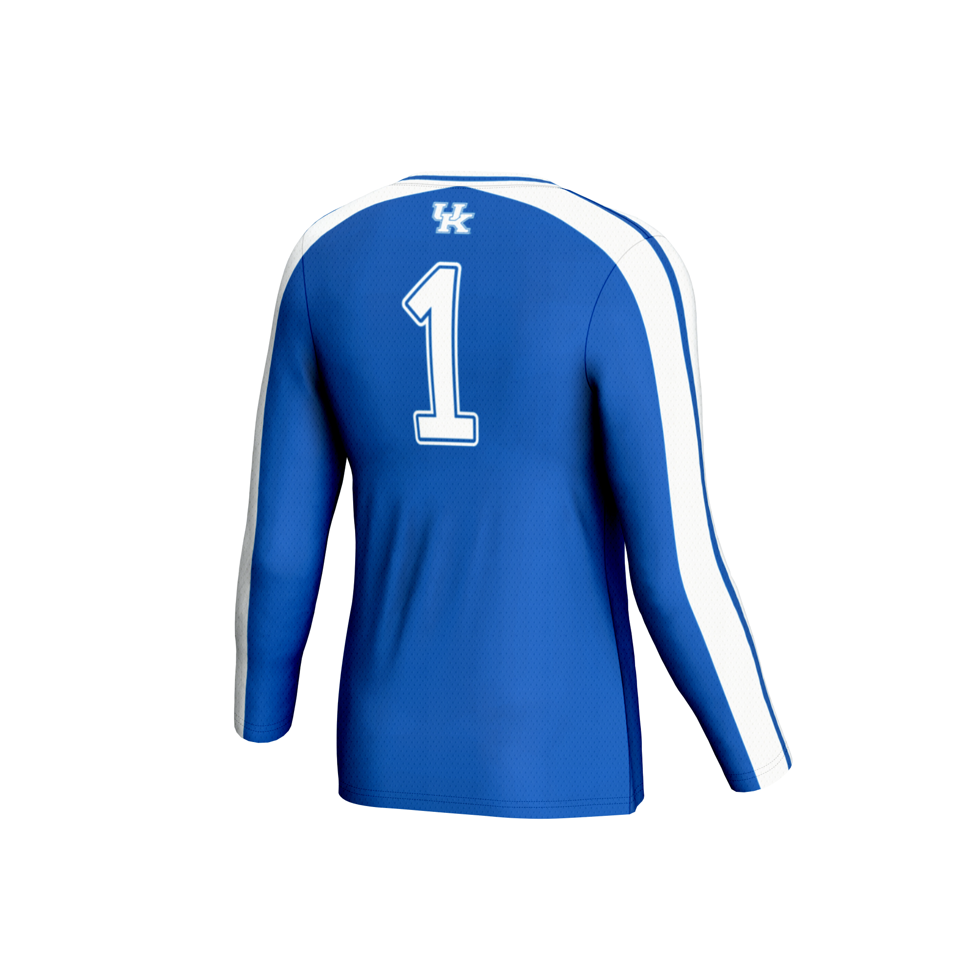 [NJP] Kentucky Wildcats GameDay Greats Youth Women's Volleyball Lightweight Fashion Jersey - Royal