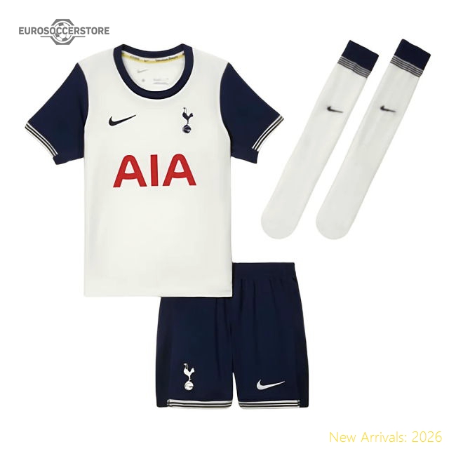 2024-2025 Tottenham Hotspur Home Mini Kit Your Name Fan Edition
