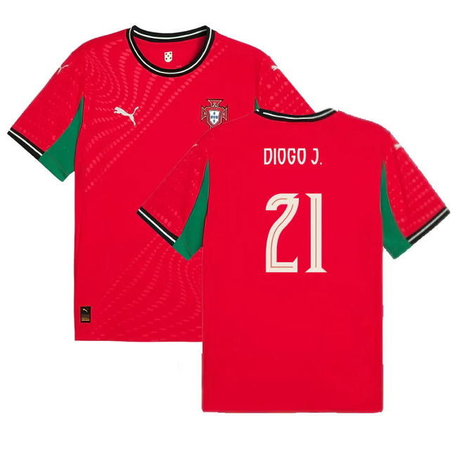 Elite Style Portugal Home Player Jersey 2025-2026 (Womens)