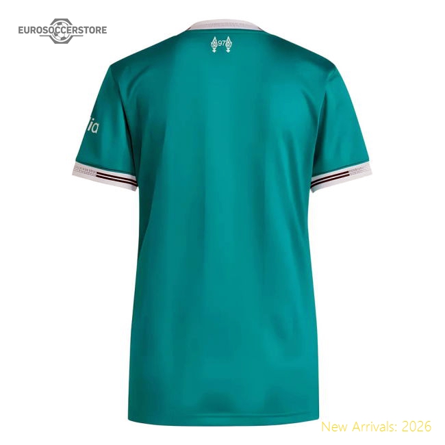 Official 2025-2026 Liverpool Authentic Third Shirt (womens) - Premium