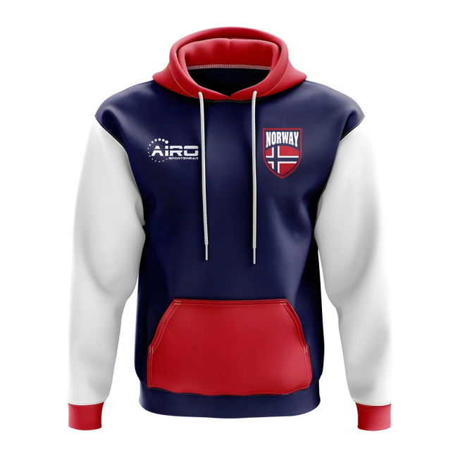Norway Concept Country Football Hoody (Navy) Worldcup Netherlands