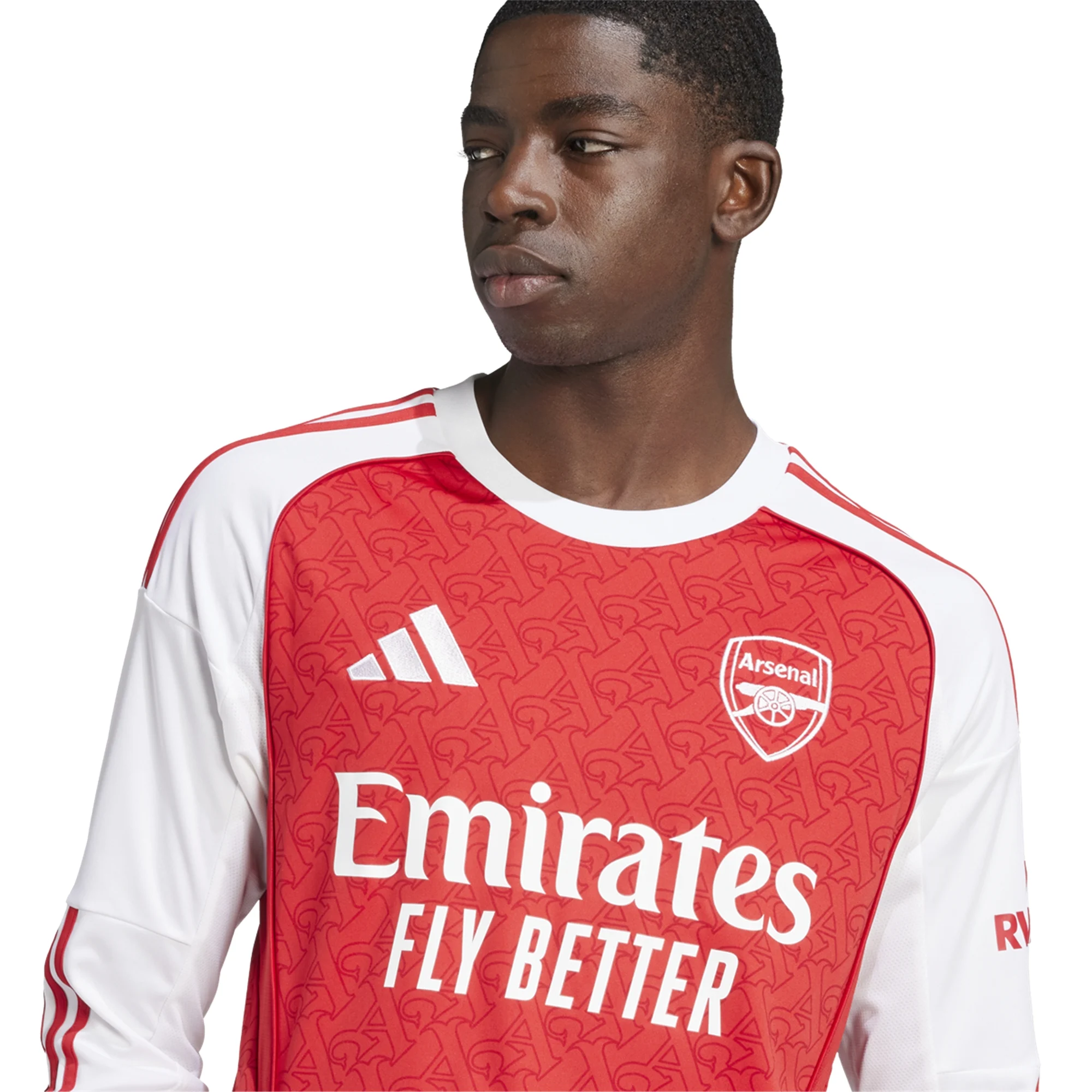 Arsenal Long Sleeve 2025-2026 UCL Home Jersey – Authentic Shirt
