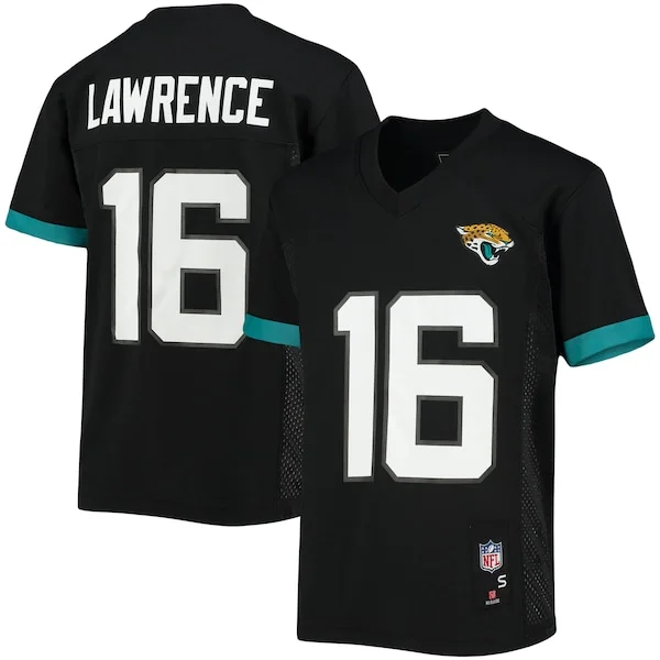 None Trevor Lawrence Replica Jersey - Black | NFL Player Jersey