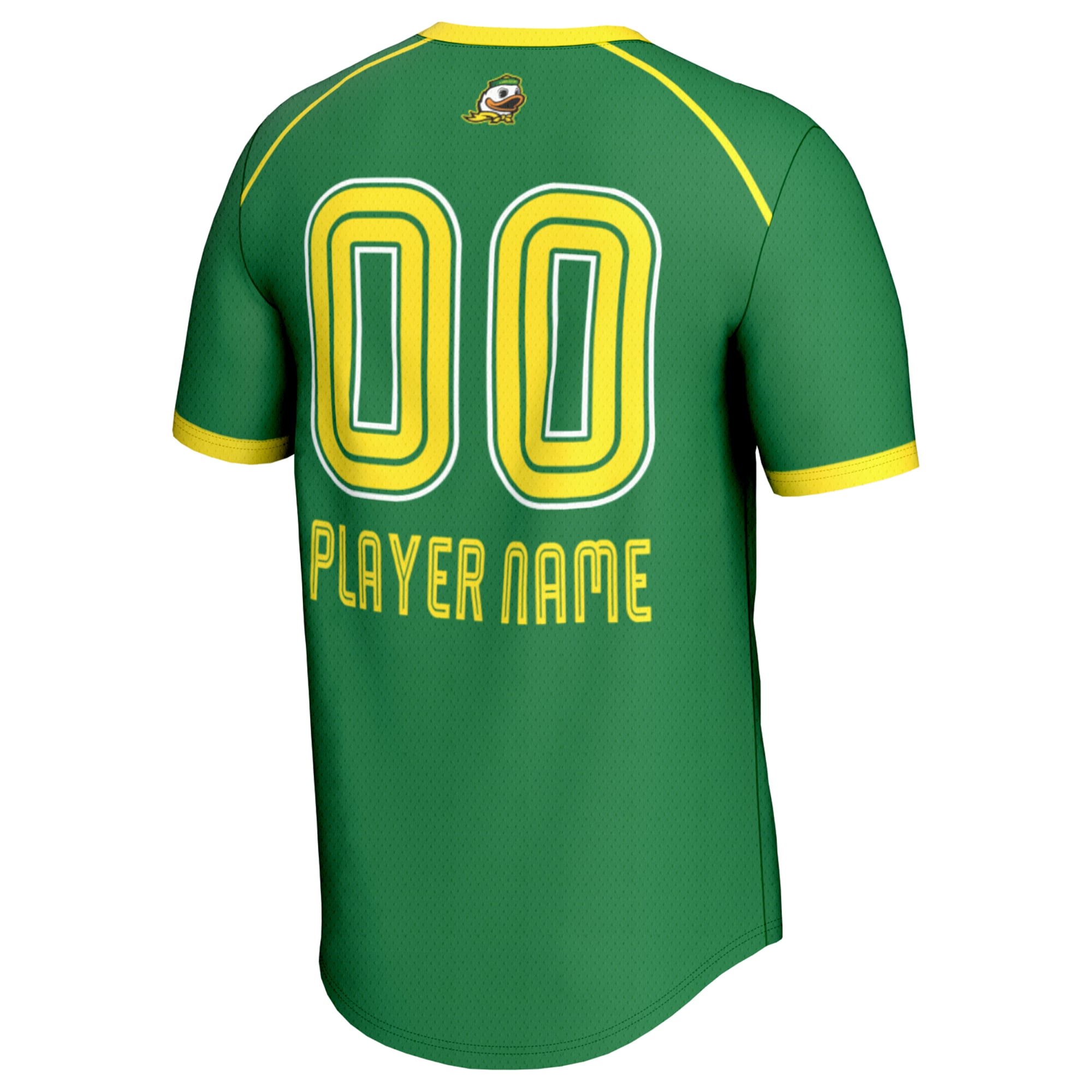 Oregon Ducks GameDay Greats Unisex Women's Lacrosse NIL Lightweight Jersey - Green