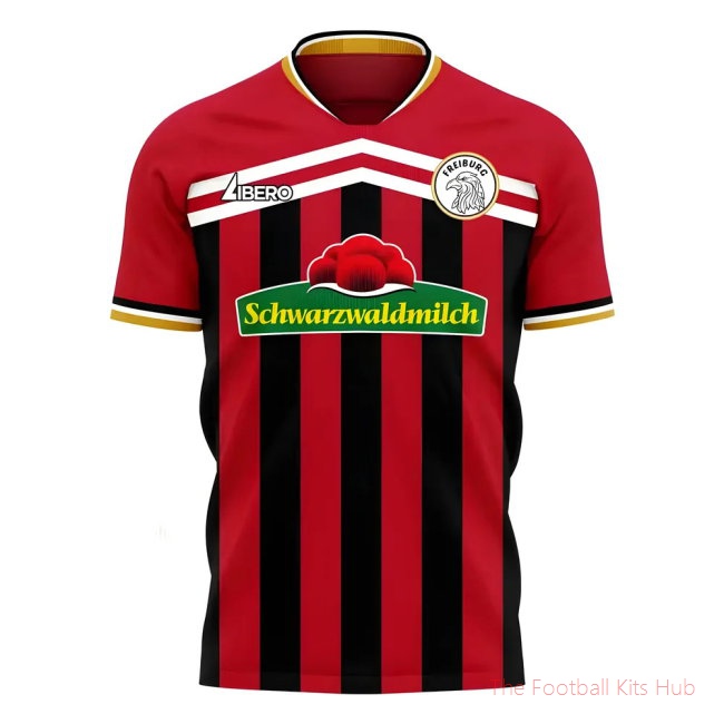 Freiburg 2025-2026 Home Concept Football Kit (Libero) - Baby