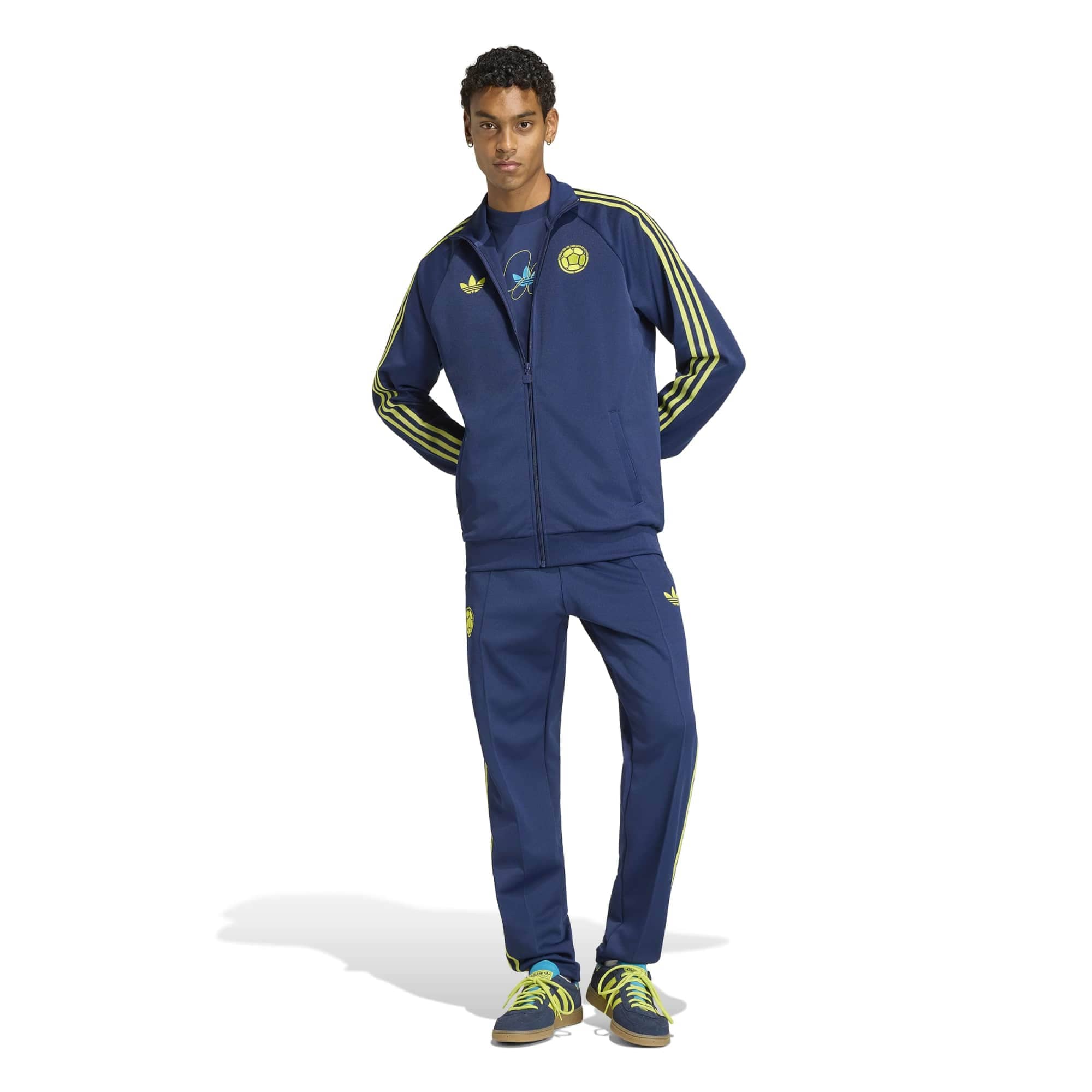 [SJH] Colombia National Team Originals Full-Zip Track Jacket - Navy