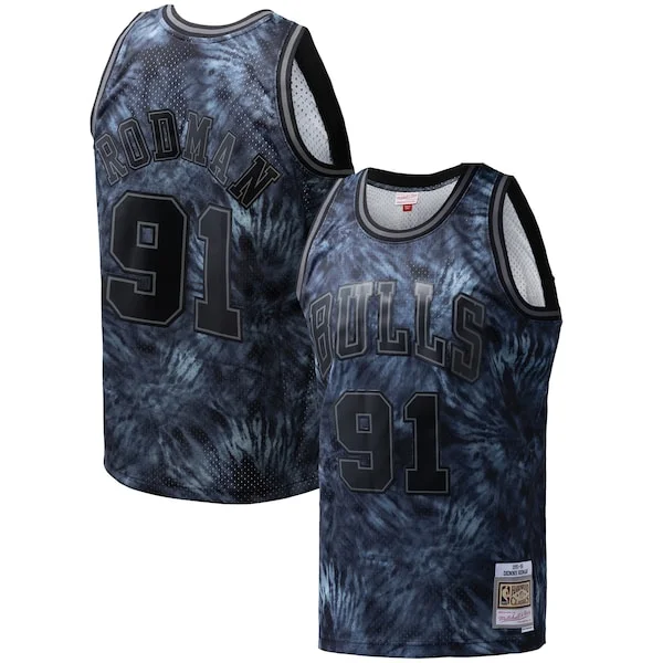 Dennis Rodman CHI Swingman Jersey - high-quality NBA - Black