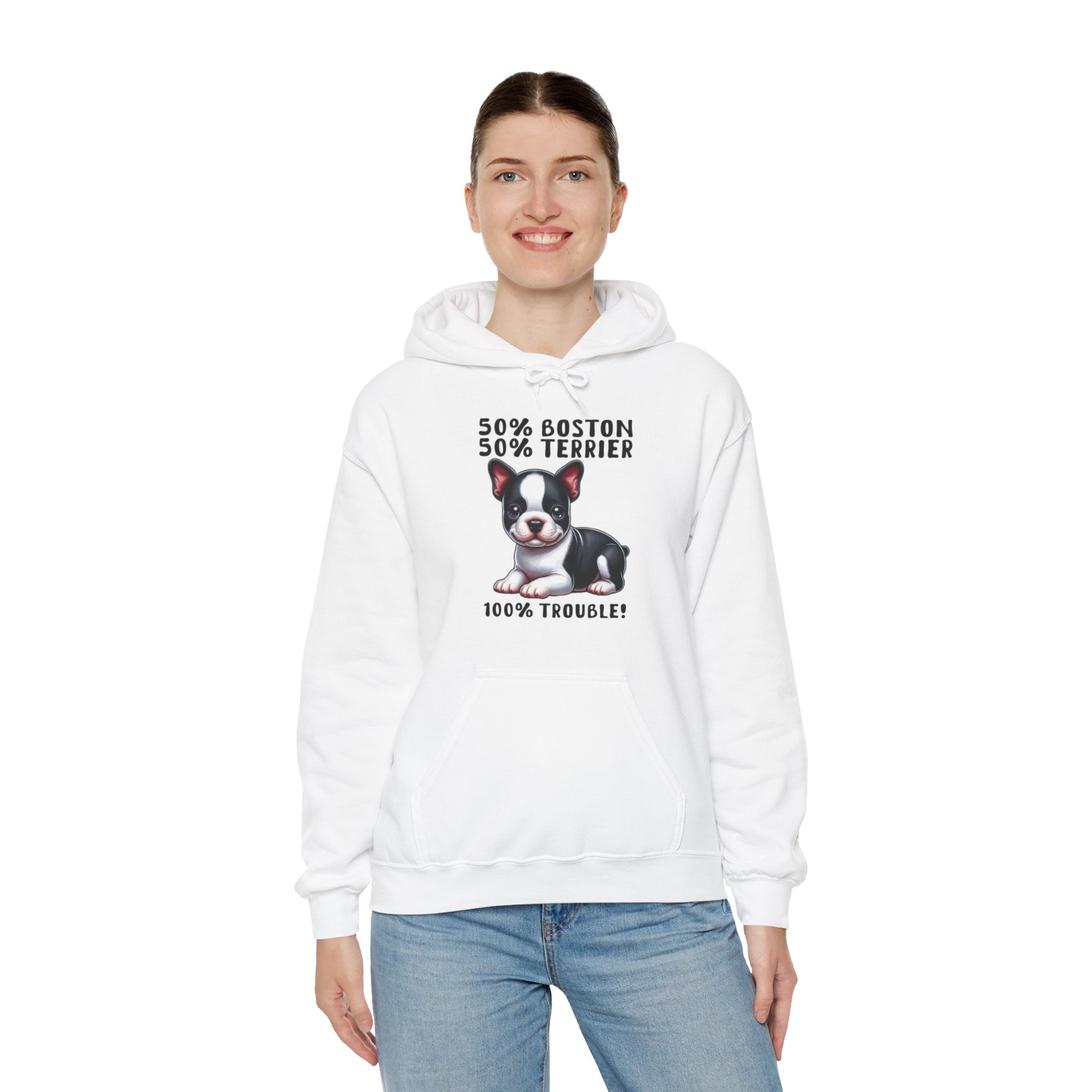 Street-Ready Celtic - Unisex Hoodie For Boston Terrier Lovers for Dog