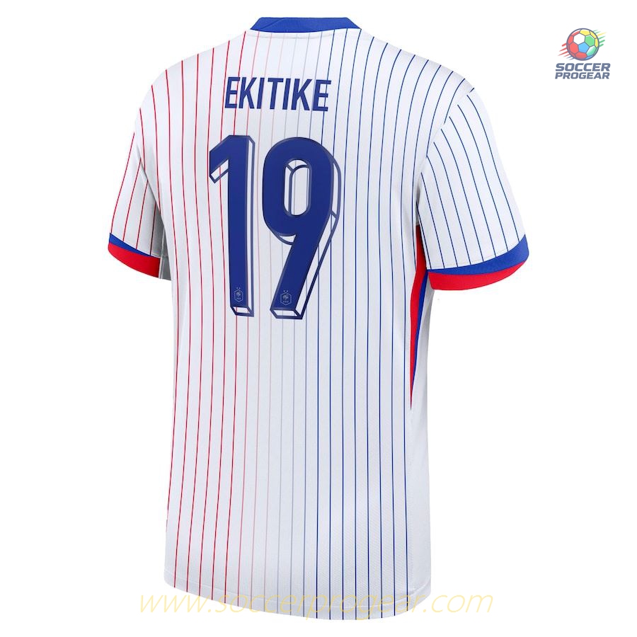 French National Team Children Jersey Set Team Jersey White 2024/25 Collection Ekitike