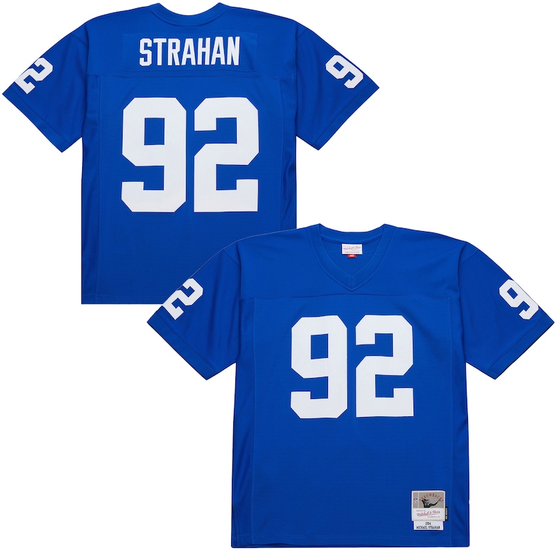 None Michael Strahan New York Giants Budget-Friendly Replica Jersey