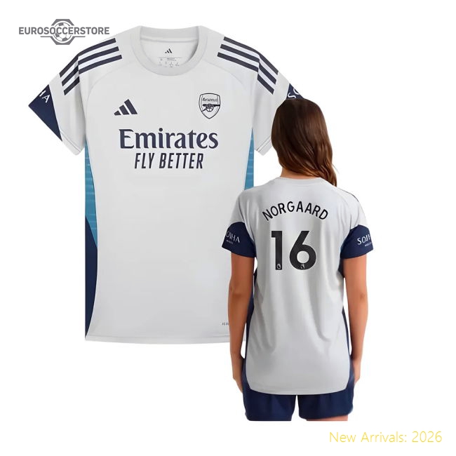 Refined Womens Arsenal Norgaard Jersey 2025-2026 Smooth