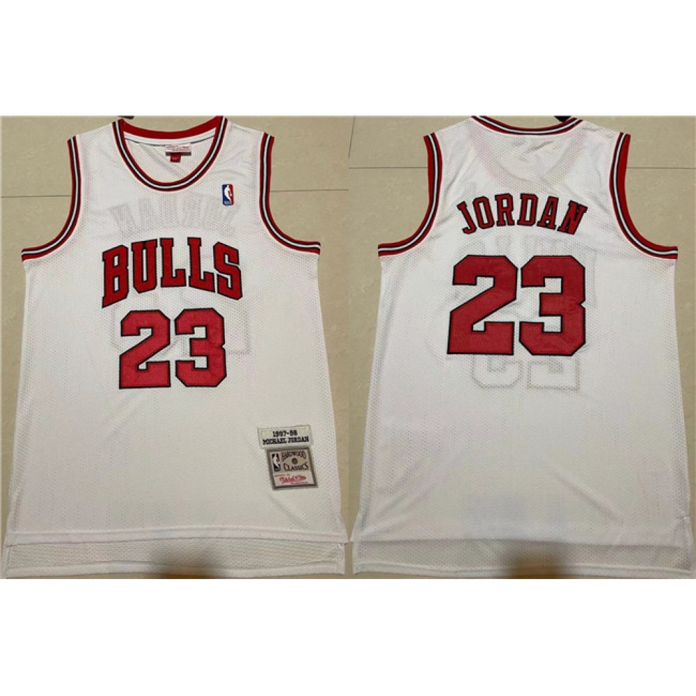 High-Quality 23 Chicago Bulls Jersey White - - NBA Collection