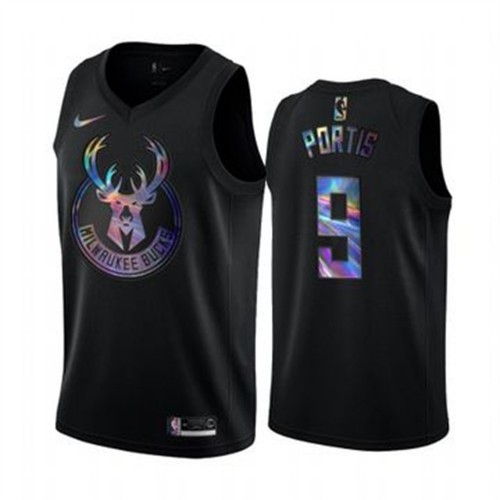 Nike Trail Blazers Black Milwaukee Bucks #9 Jersey - Affordable