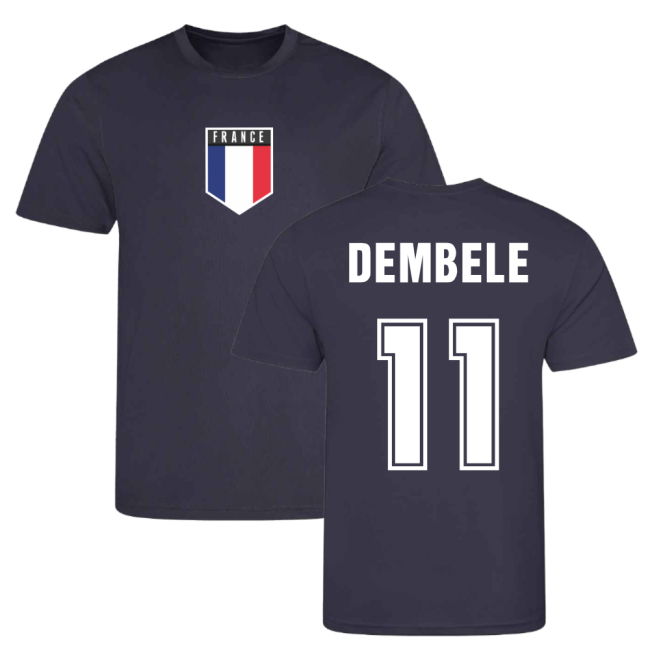France Team Sleek Home Soccer Jersey