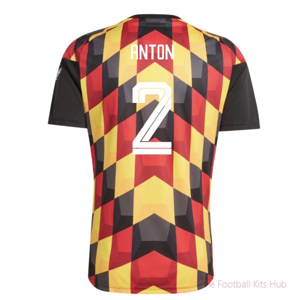 Germany Pre-Match Shirt 2026-2027 Anton #2 Football Jersey
