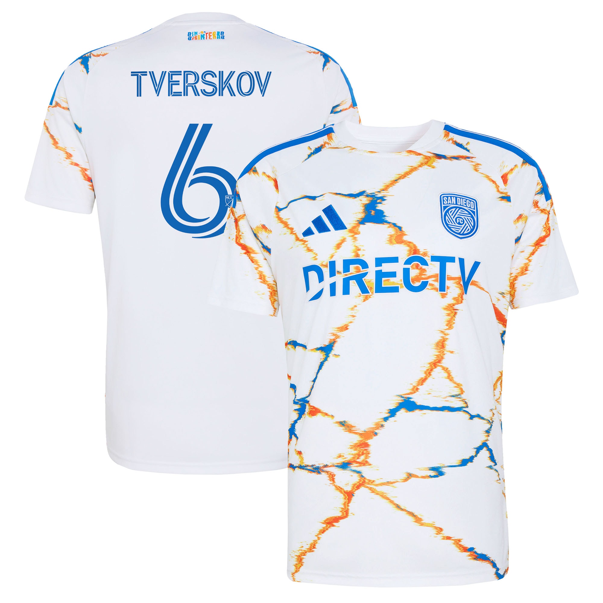 [SJH] Jeppe Tverskov San Diego FC 2026 Unprecedented Unity Kit Replica Jersey - White