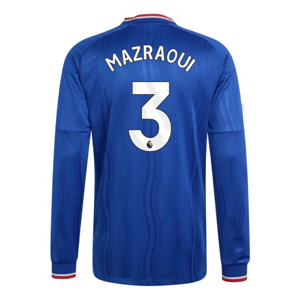 [DDJ] 2026 2027 Man Utd Long Sleeve Shirt Away Authentic Uniform (Mazraoui 3)