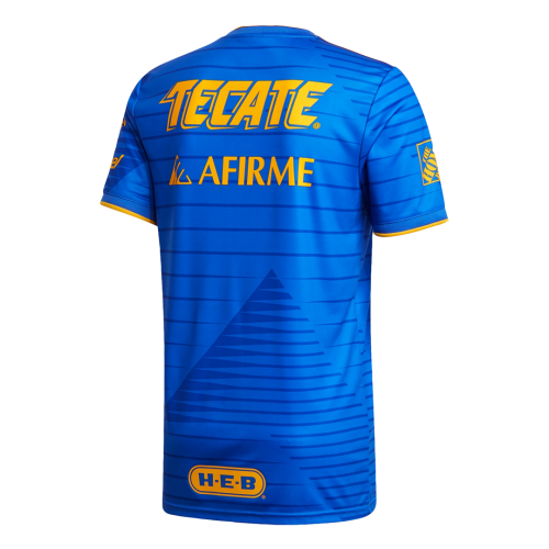 Breathable 20-21 Tigres UANL Away Blue Soccer Jersey Shirt