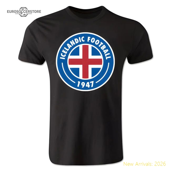 Iceland Core Logo T-Shirt (Black)