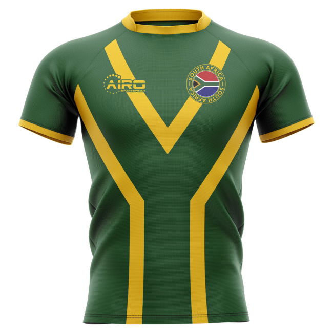 2025-2026 South Africa Springboks Flag Concept Rugby Shirt (Klerk 9)