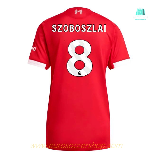 Szoboszlai #8 Liverpool Home Shirt 25/26 - Womens