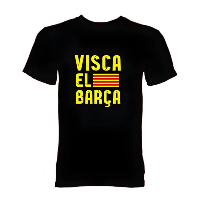 Visca El Barca T-Shirt (Black)
