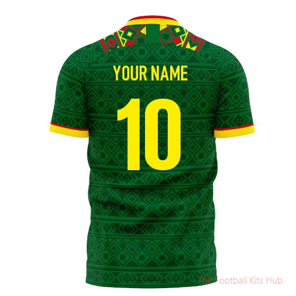 Cameroon 2026-2027 Home Concept Kit (Libero) Adult Short Sleeve (Your Name)