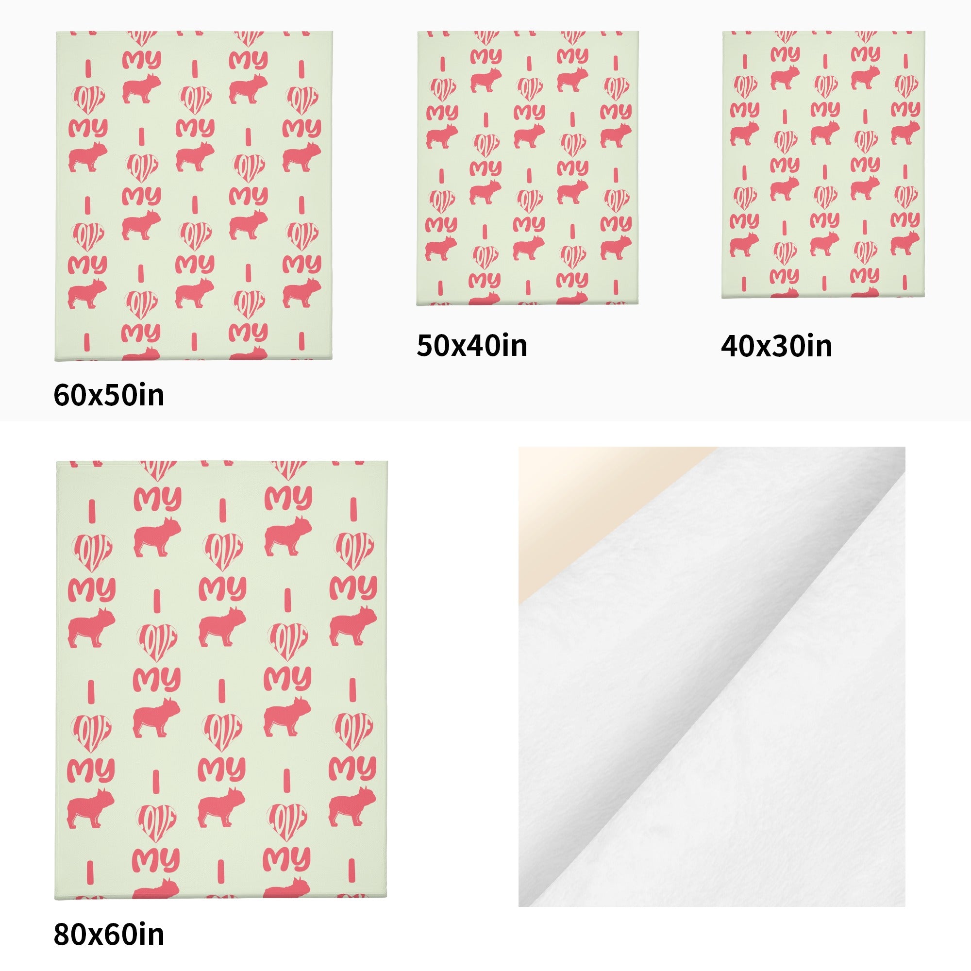 French Bulldog Rocky Blanket Cute Frenchie Essential