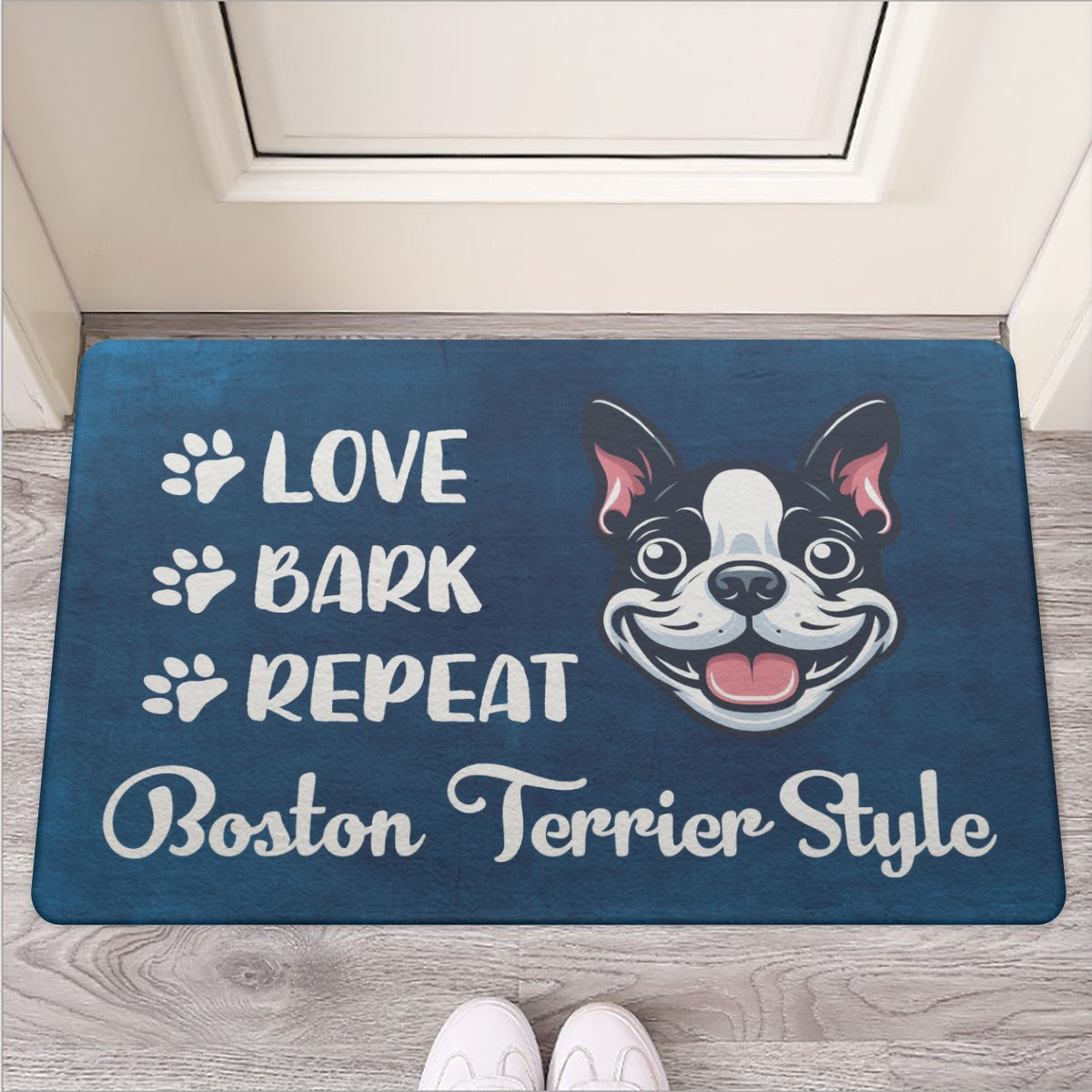 French Bulldog Chloe Door Mat For Boston Terrier Lovers Durable Dog Item