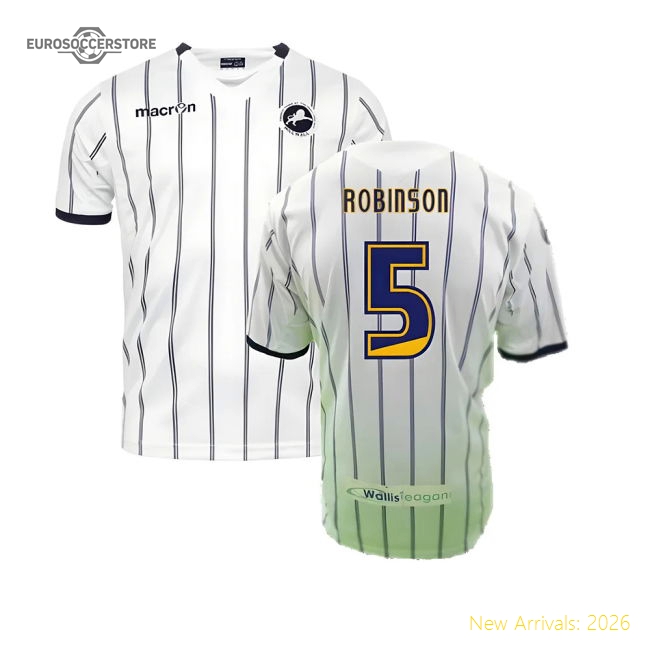 Top-grade Millwall 2013-14 Away Shirt ((good) Xxl) (robinson 5)