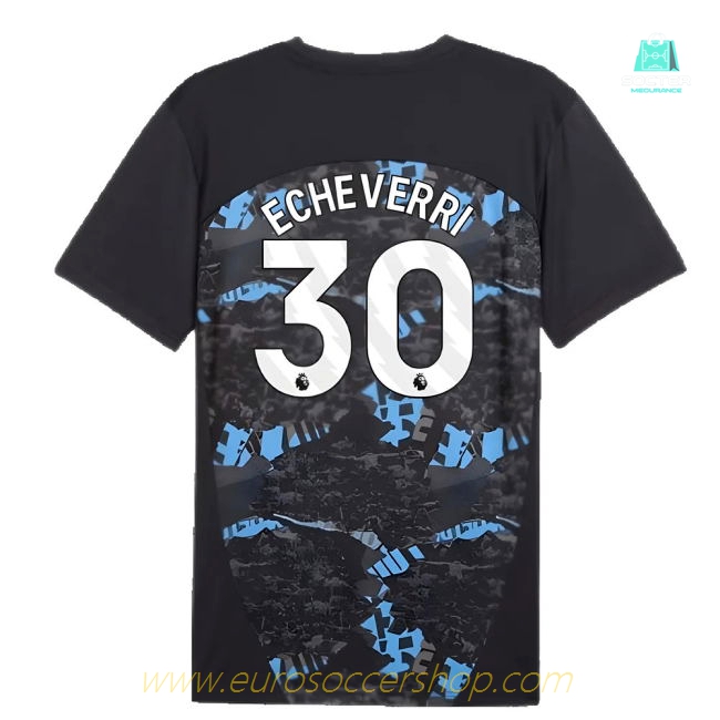 2024-2025 Man City Prematch SS Jersey (Strong Gray) (Echeverri 30)