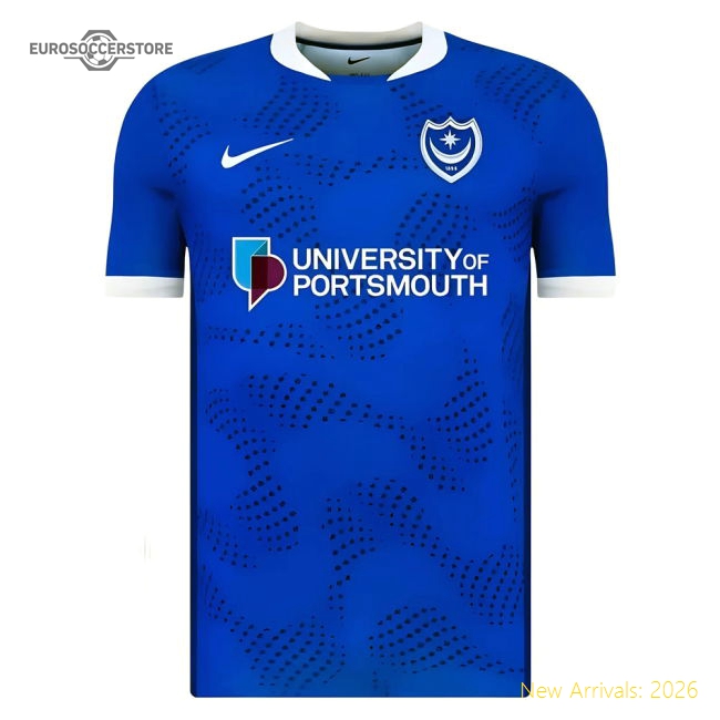 Premium 2025-2026 Portsmouth Home Shirt - Premium Quality Baby