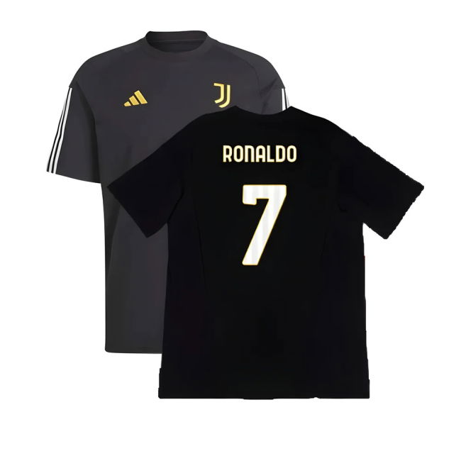 2023-2024 Juventus Match Quality Shirt (Black) Antibacterial