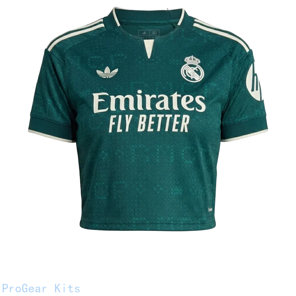 [SJH] Real Madrid Cropped Women's Away Uniform 2026/27