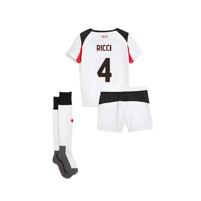 AC Milan Mini Away Kit 2025-2026 edition (Adult