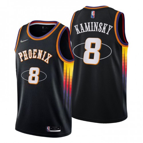 Suns Black Phoenix Suns #8 Nike Jersey - Value-Priced Premium Quality