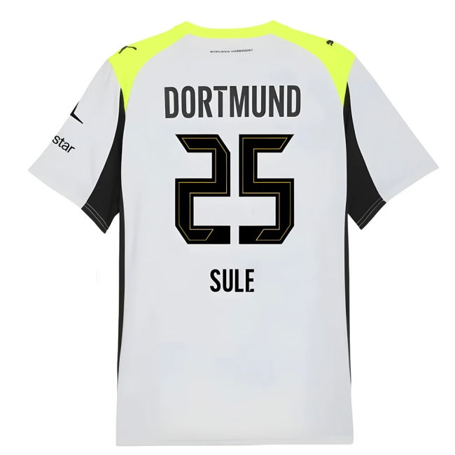 Professional 2025-2026 Borussia Dortmund Away With Modern Design