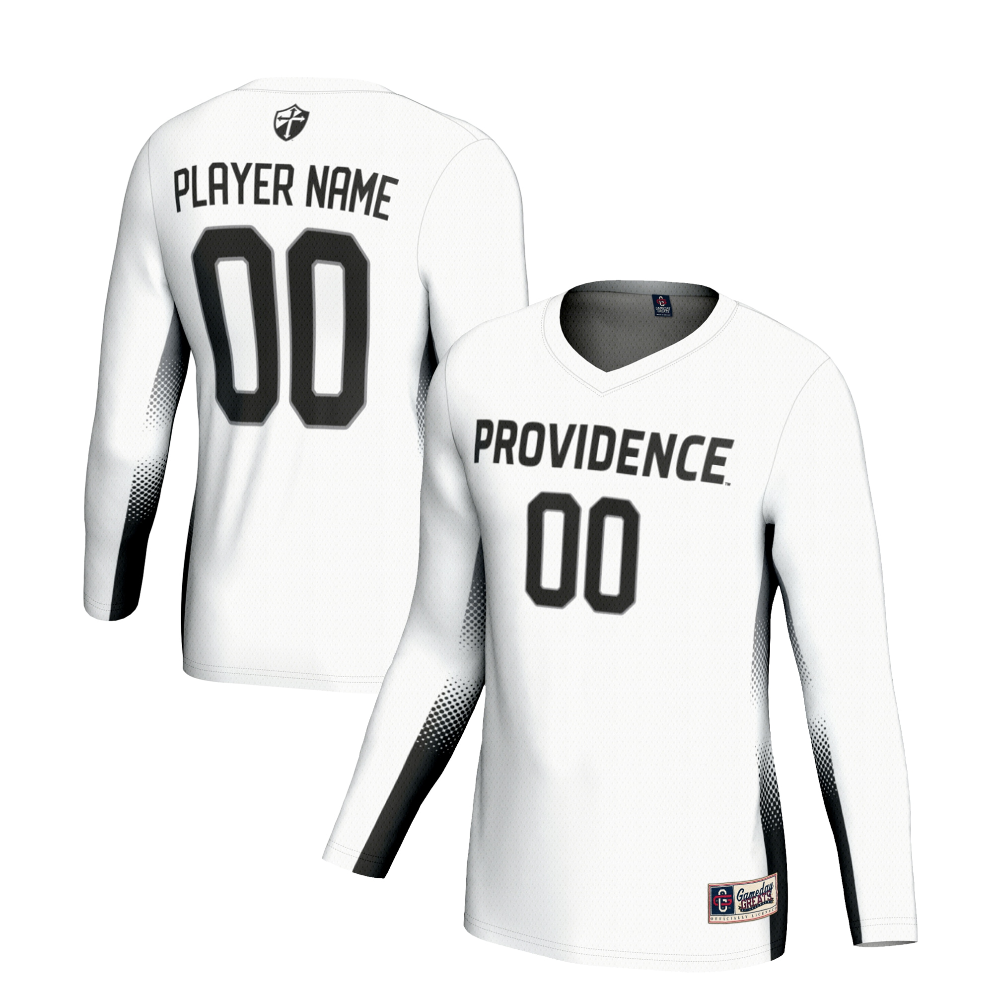 [NJP] Women's Providence Friars GameDay Greats NIL Lightweight Volleyball Jersey - White